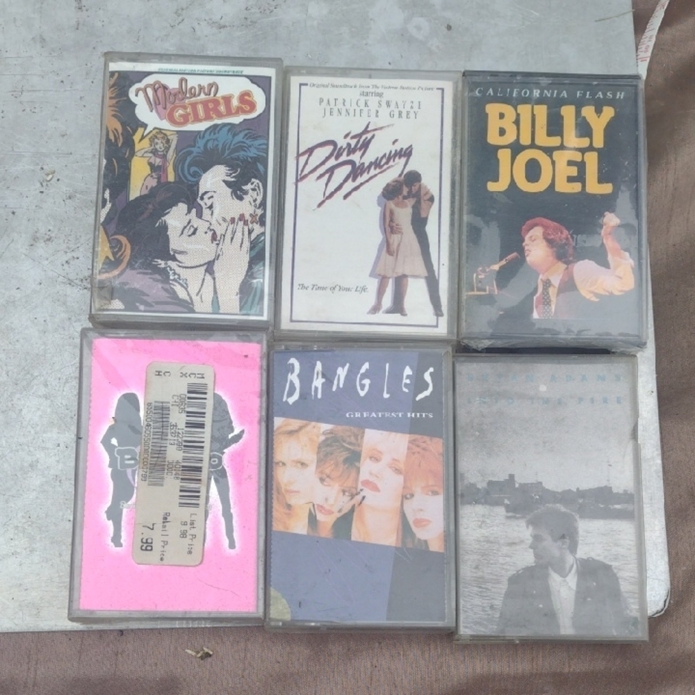 Vintage Cassette Tape Collection